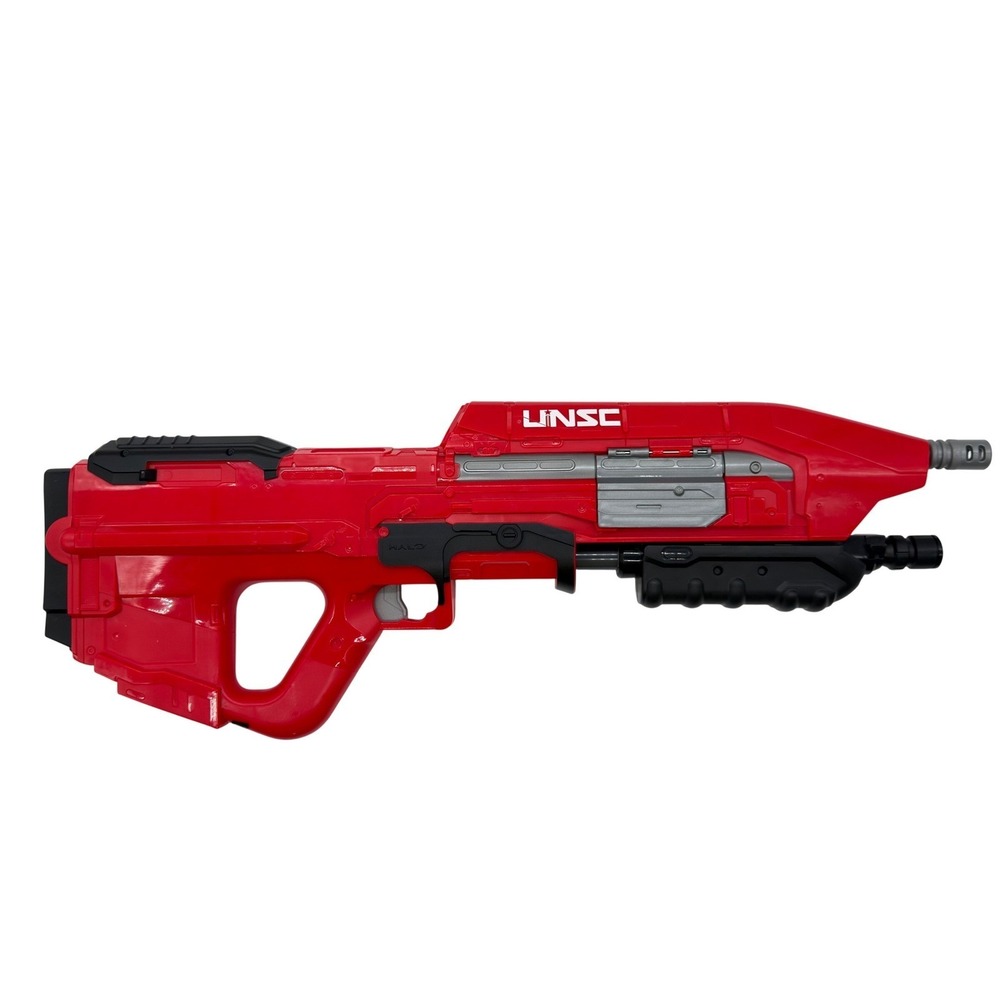 BOOMco Halo Master Chief UNSC MA5 Assault Rifle Dart Toy Gun Blaster